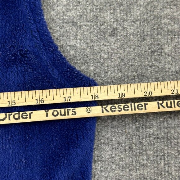 Vintage Y2k Patagonia Mens Regulator Vest Small Blue Full Zip Fleece Polartec - Picture 12 of 13